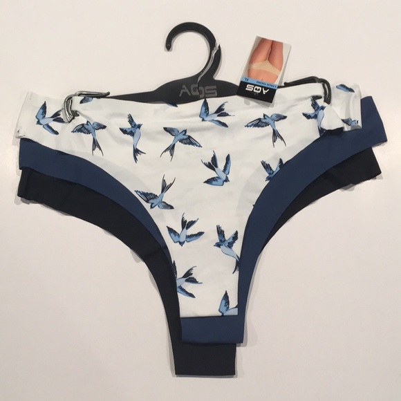 AQS Other - AQS Scissortail Flycatcher 3 Pack Laser Thong XL